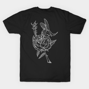 Hummingbird Hark Blk T-Shirt